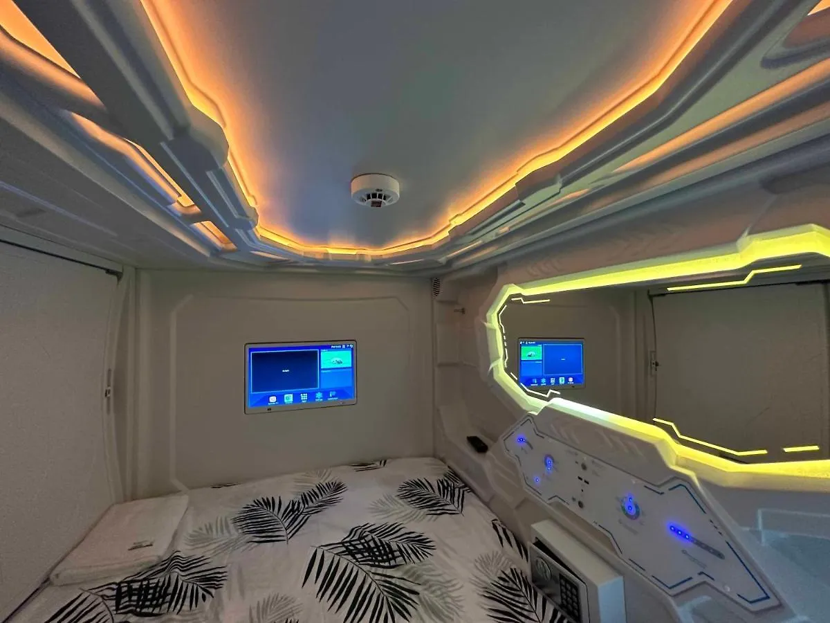 Kapslový hotel Good Vibes Only Capsule Hostel Màlaga Španělsko