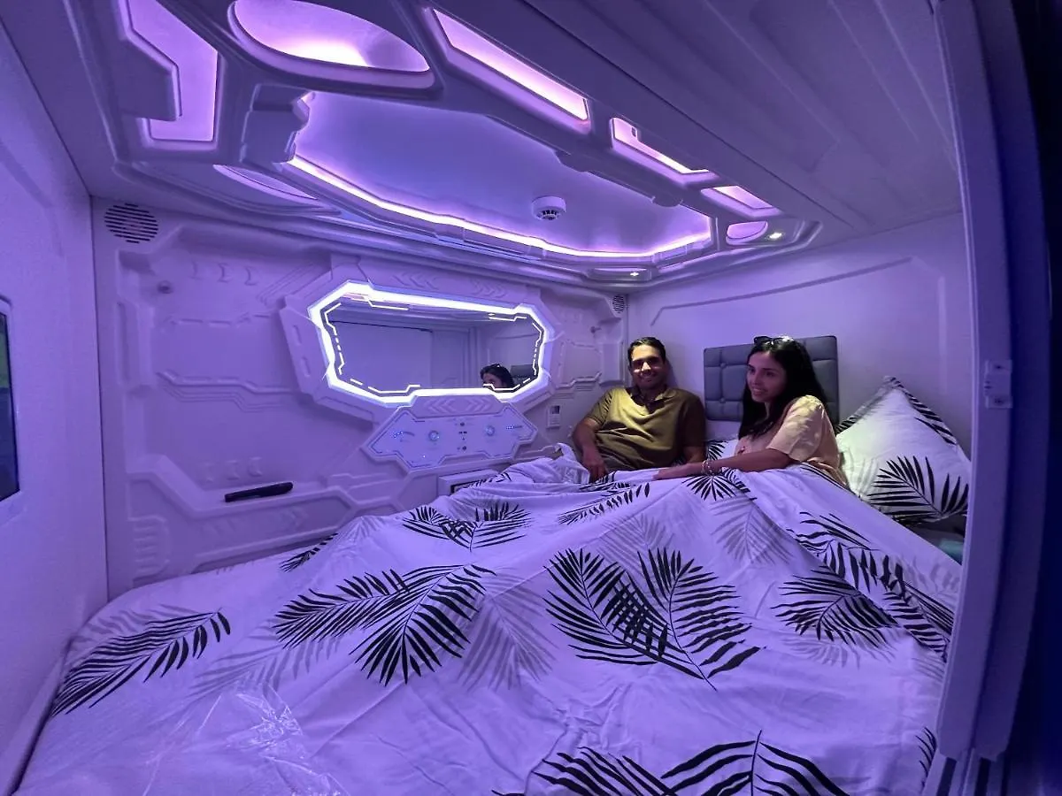 Kapslový hotel Good Vibes Only Capsule Hostel Màlaga